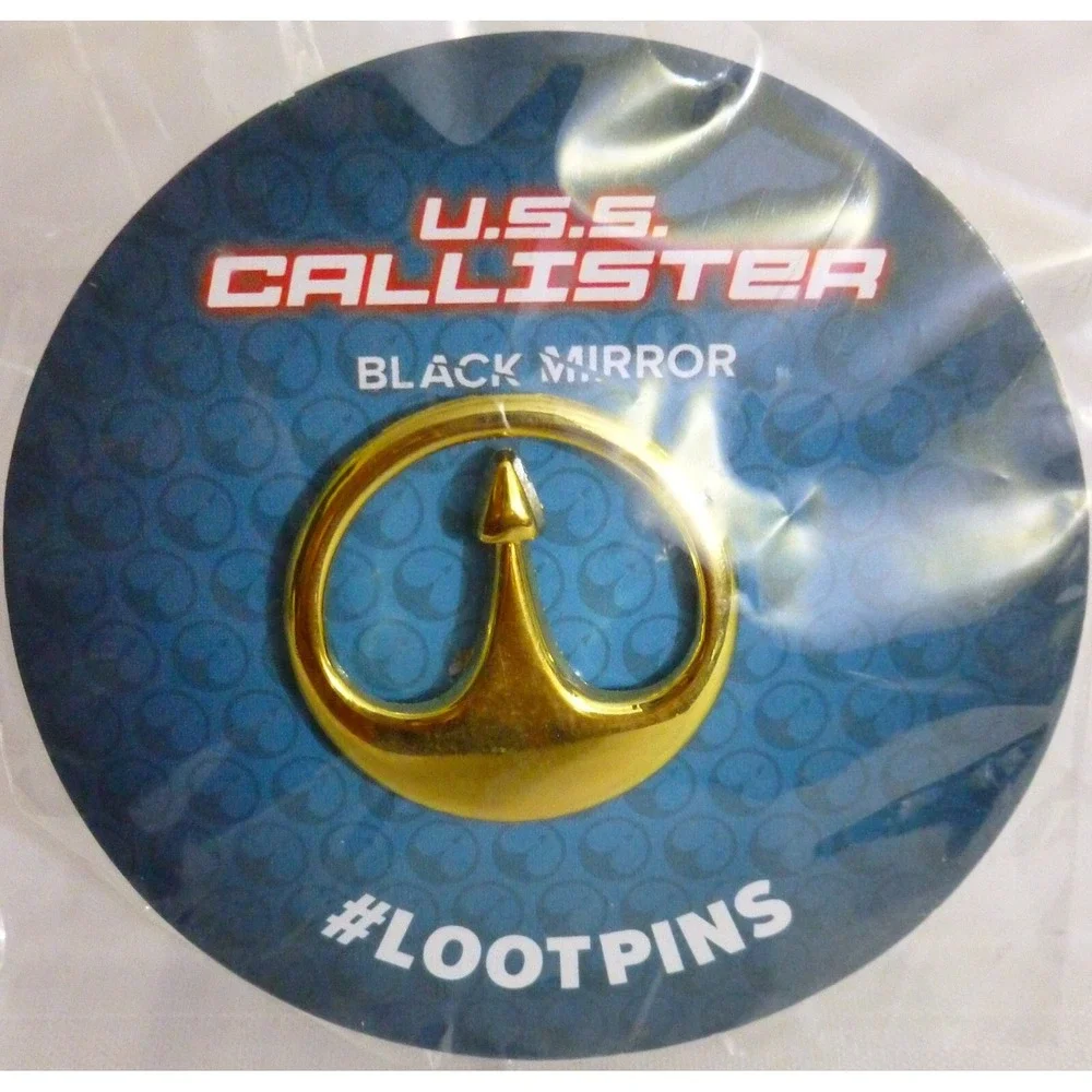 LOOTCRATE - U.S.S Callister - Black Mirror PIN - Lootpins ( New )